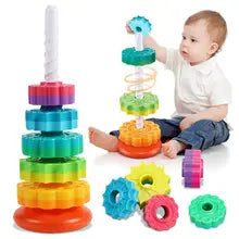 Torre Giratória Montessori Rainbow