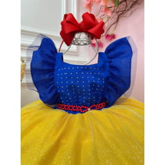 Vestido Tematico Branca de neve