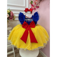 Vestido Tematico Branca de neve