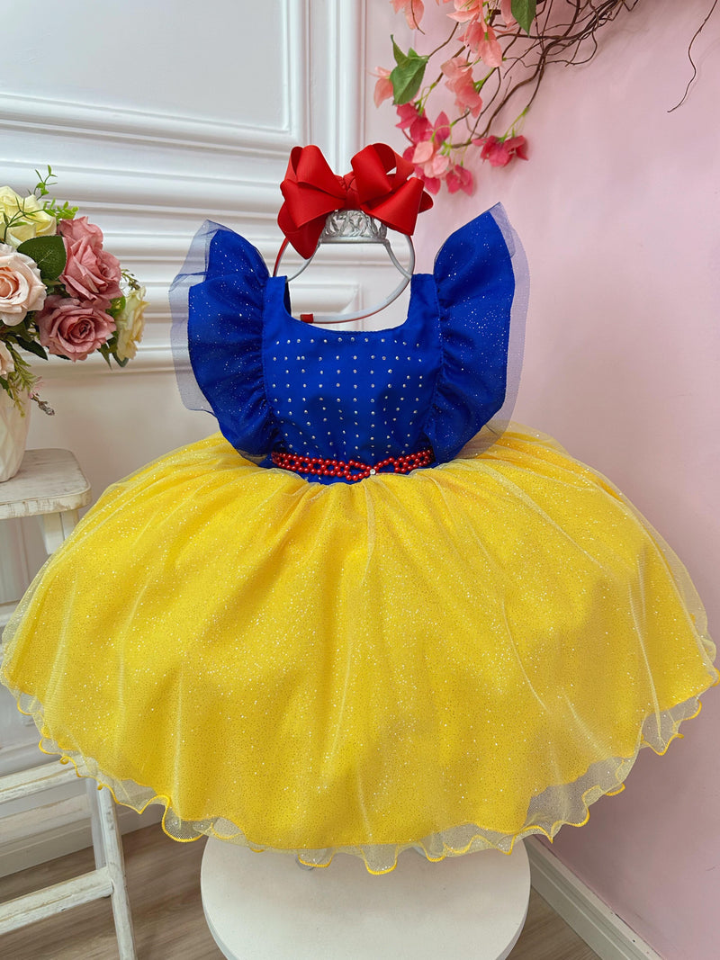 Vestido Tematico Branca de neve